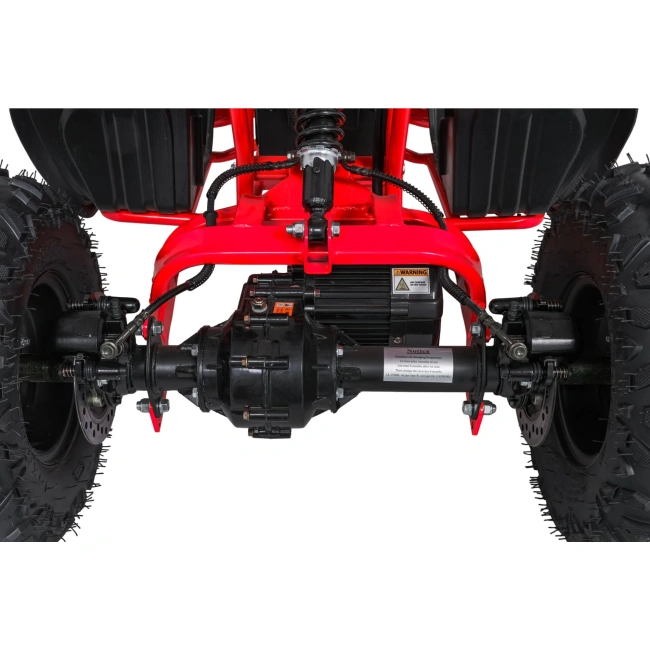 Desert Storm Lift 800W - Quad Elektryczny - czerwony