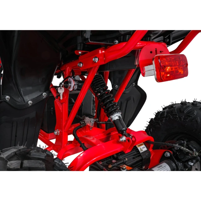 Desert Storm Lift 800W - Quad Elektryczny - czerwony