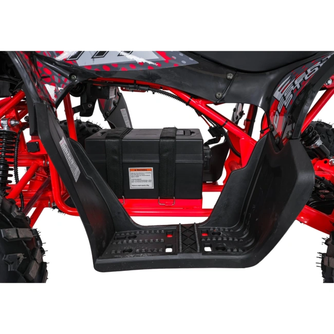Desert Storm Lift 800W - Quad Elektryczny - czerwony