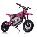 Motorek elektryczny crossowy Speed 350W - różowy - dla dzieci od 4-5 lat