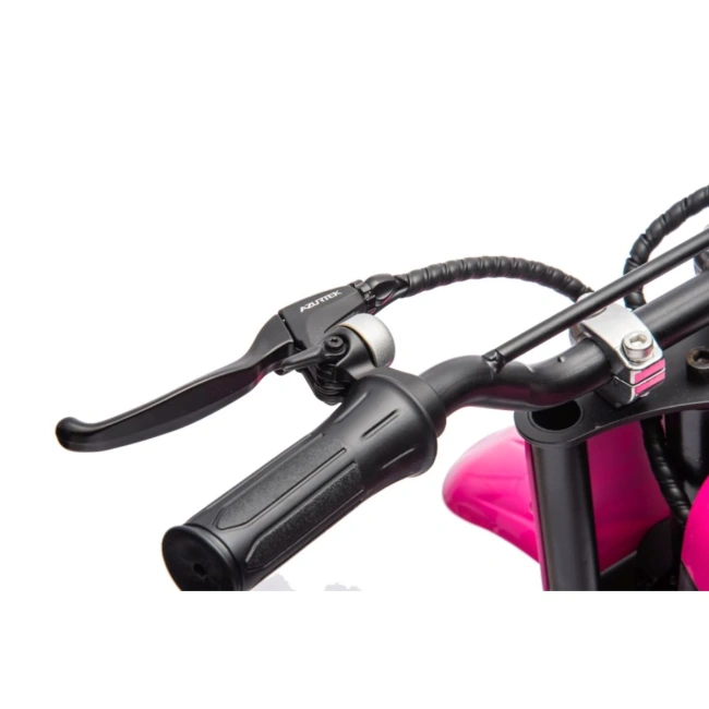 Motorek elektryczny crossowy Speed 350W - różowy - dla dzieci od 4-5 lat