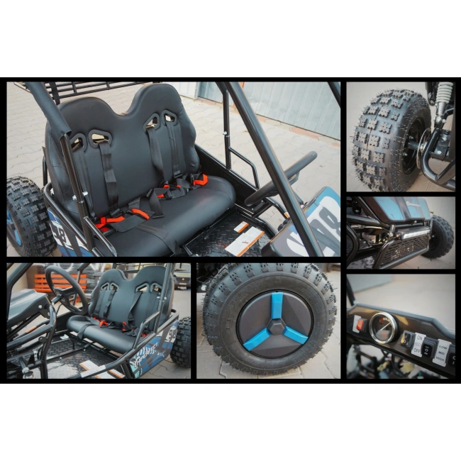 Mini Buggy Elektryczne BS 2000W LIFT - niebieski