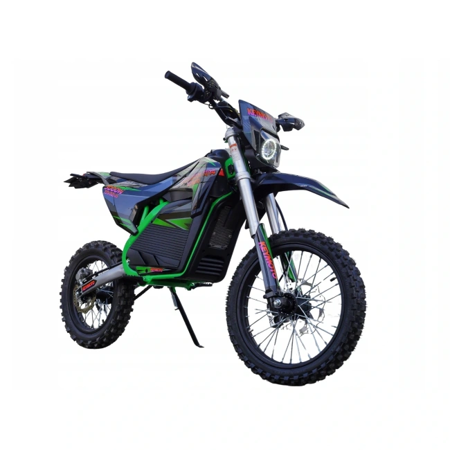 Cross elektryczny - Keymoto 3000W - koła 17/14 - zasięg 90km - prędkość 84km/h - pomarańczowy