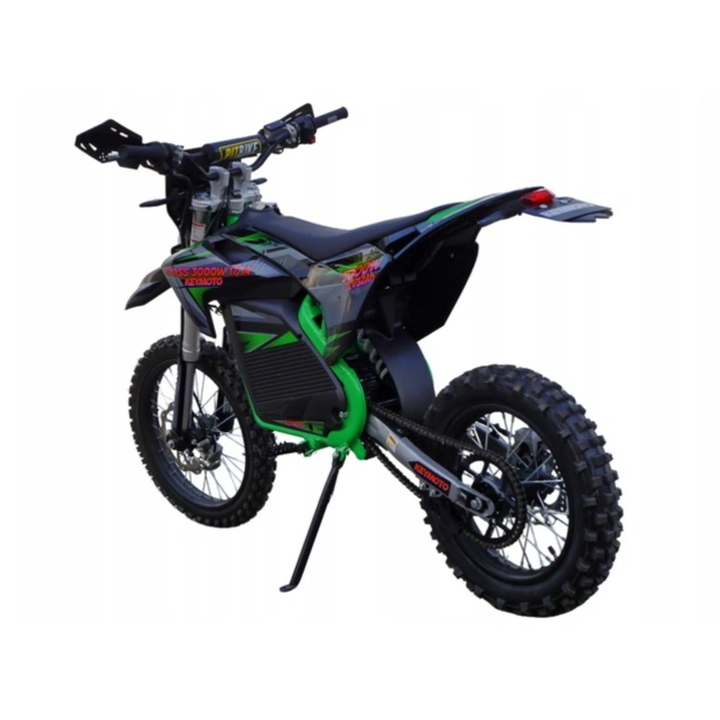 Cross elektryczny - Keymoto 3000W - koła 17/14 - zasięg 90km - prędkość 84km/h - pomarańczowy