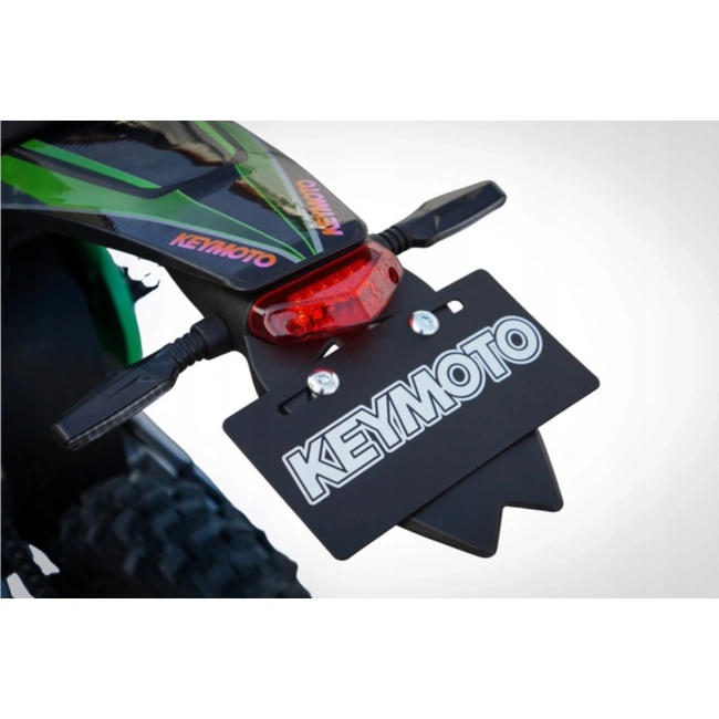 Cross elektryczny - Keymoto 3000W - koła 17/14 - zasięg 90km - prędkość 84km/h - zielony