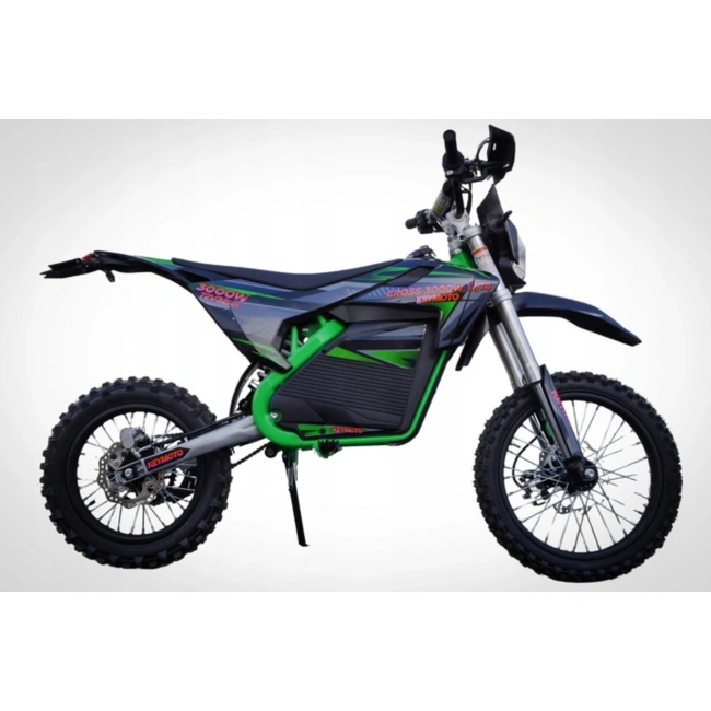 Cross elektryczny - Keymoto 3000W - koła 17/14 - zasięg 90km - prędkość 84km/h - pomarańczowy
