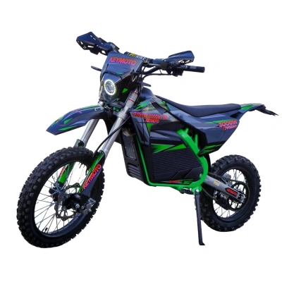 Cross elektryczny - Keymoto 3000W - koła 17/14 - zasięg 90km - prędkość 84km/h - pomarańczowy