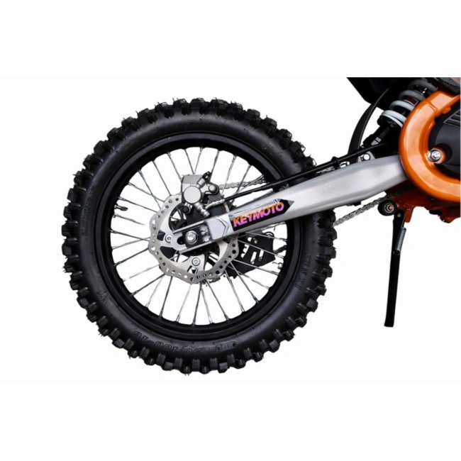 Cross enduro elektryczny - Keymoto 5000W - koła 19/16 - zasięg 108km - prędkość 84km/h - pomarańczowy