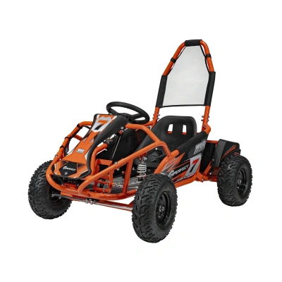 Gokart Elektryczny Mud Monster 1000W - pomarańczowy