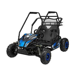 Lucky Seven - 212cc - Dwuosobowe Mini Buggy Spalinowe - niebieskie
