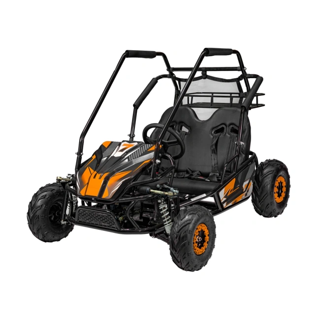 Dwuosobowe Mini Buggy Lucky Seven - 212cc - pomarańczowe