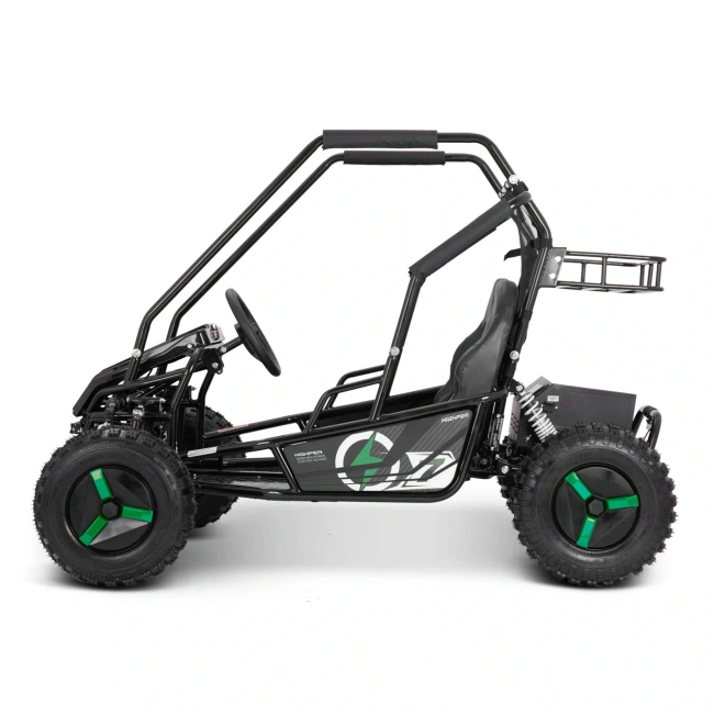 Highper HP 14E 1500W LIF - Dwuosobowe Mini Buggy Elektryczne  - zielony