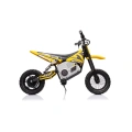 Motorek crossowy elektryczny Speed 350W - żółty