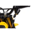 Motorek elektryczny crossowy Speed 350W - żółty - dla dzieci od 4-5 lat