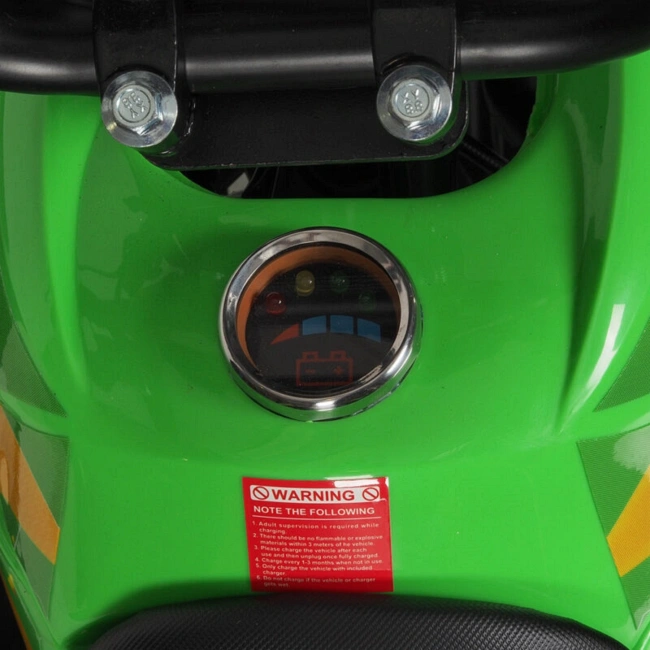Mini Quad Elektryczny - HP 3EC 1200W - 35km/h - zielony