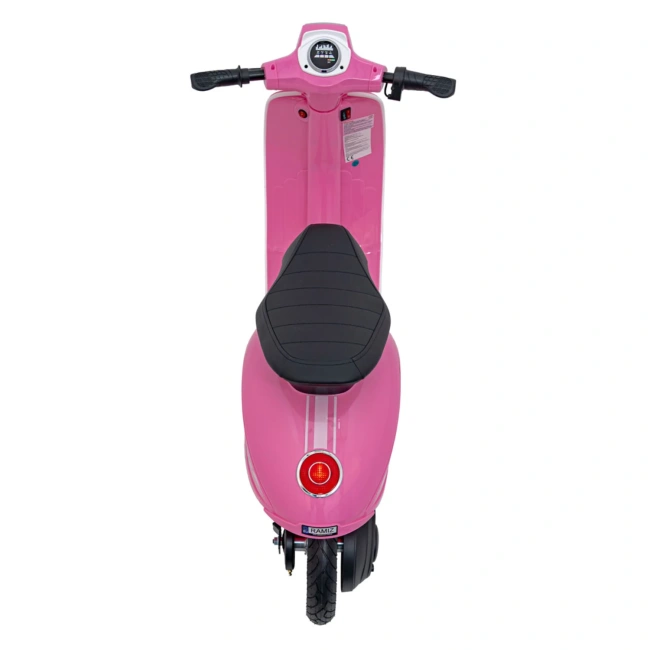 Mini Skuter Elektryczny Dla Dzieci Retro 23 - 350W - różowy