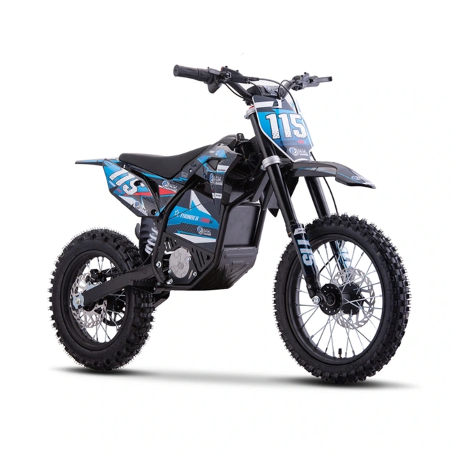 Mini cross elektryczny IME 5Eo - koła 14/12 - niebieski