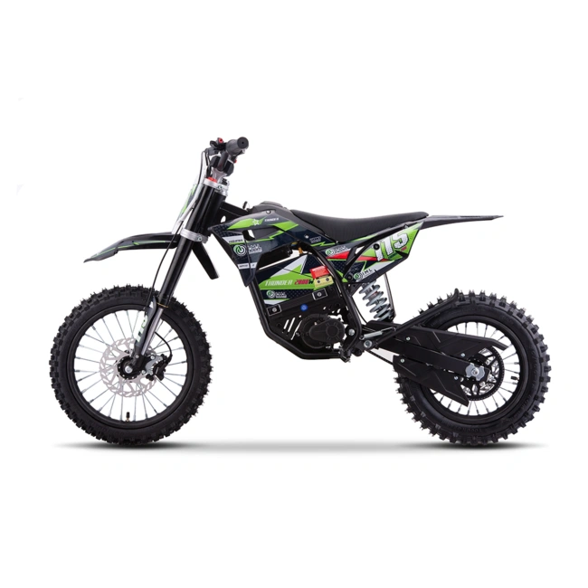 Mini cross elektryczny  IME 5Eo 2000W - koła 14/12 - zielony