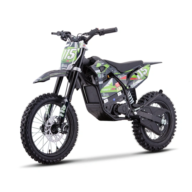 Mini cross elektryczny  IME 5Eo 2000W - koła 14/12 - zielony