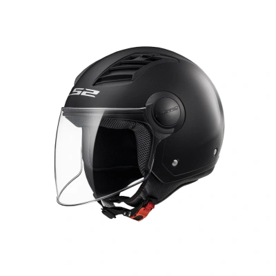 Kask otwarty LS AirFlow - czarny mat