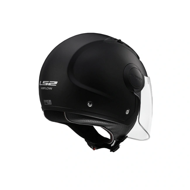 Kask otwarty LS AirFlow - czarny mat