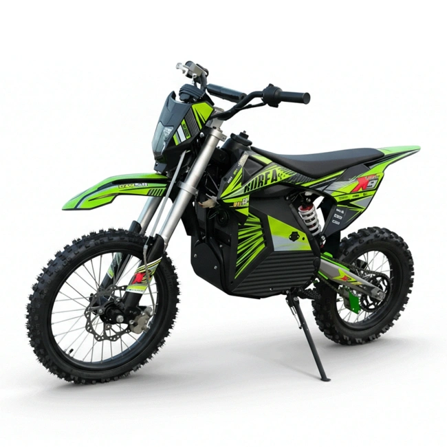 Cross elektryczny HP Teen PRO 3000W - koła 17/14 - zielony