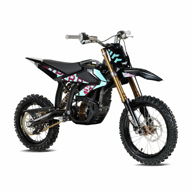 Surron Hyper Bee 5000W - mini cross elektryczny - koła 14/12 - prędkość 55km - niebieski