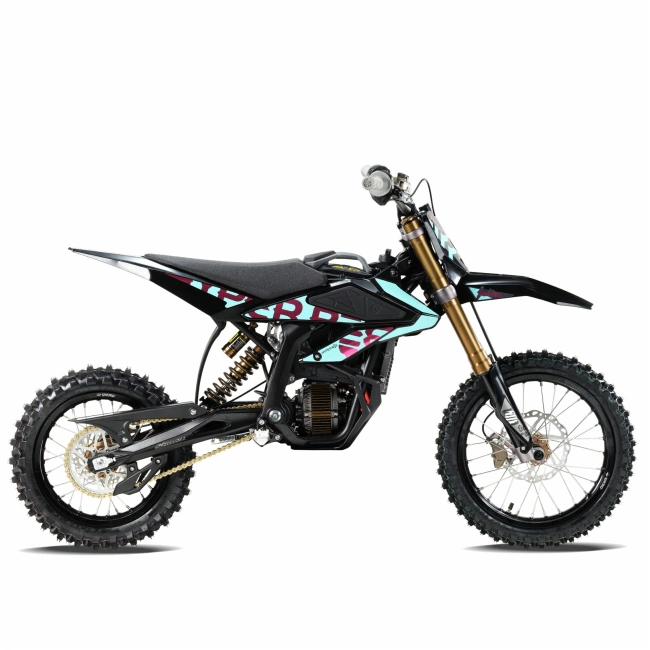 Surron Hyper Bee 5000W - mini cross elektryczny - koła 14/12 - prędkość 55km - niebieski