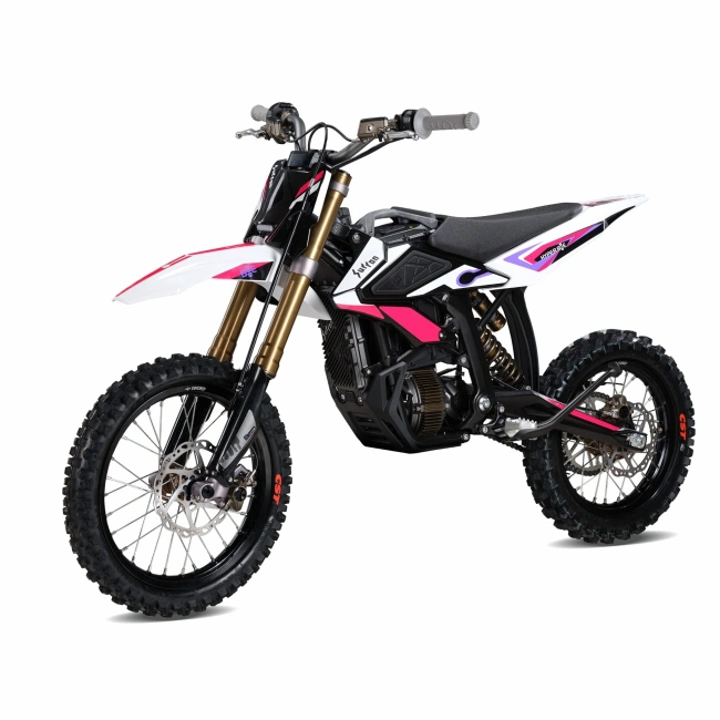 Surron Hyper Bee 5000W - mini cross elektryczny - koła 14/12 - prędkość 55km -różowy